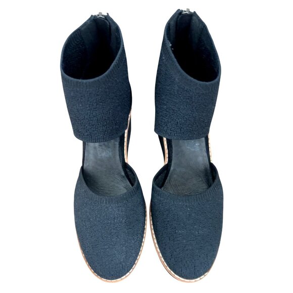 Eileen Fisher Alec Wedge Pump - midnight - Size 8 - EXCELLENT CONDITION - Picture 3 of 7